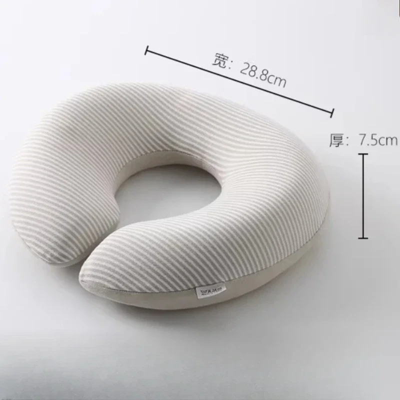 Beauty Salon Massage Parlor Bed Hole Height Increas Pad Breathable Comfortable Facial Support Mat Memory Cotton U-shaped Pillow