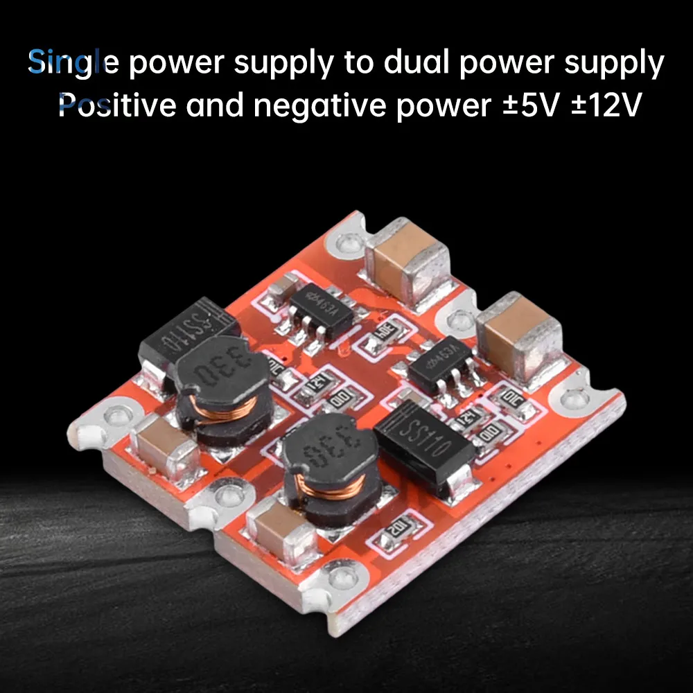 DC-DC Step-Down Buck Converter Module DC 7-50V to DC ± 5V 12V 300mA Dual Output Power Supply Module Voltage Regulator Board