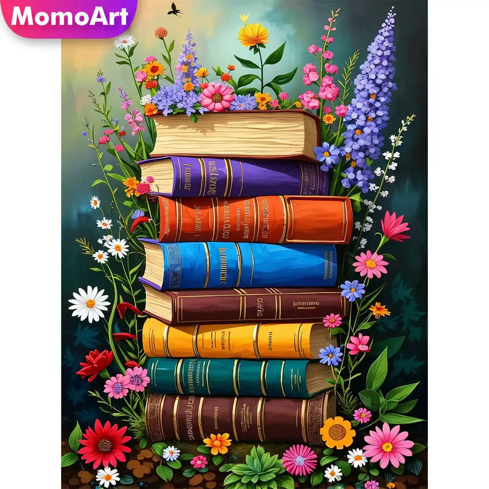 Momoart Katze Diamant Malerei Tier bunte Diamant Mosaik Bild Strass Mond Wand Dekor