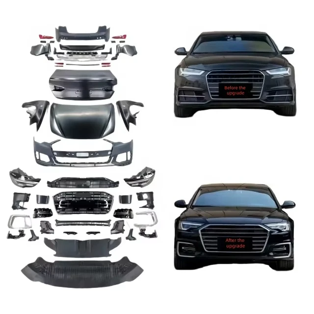

2011-2018 AudiS A6 C7 Upgrade To C8 2025 Style Front Rear Full Body Kit