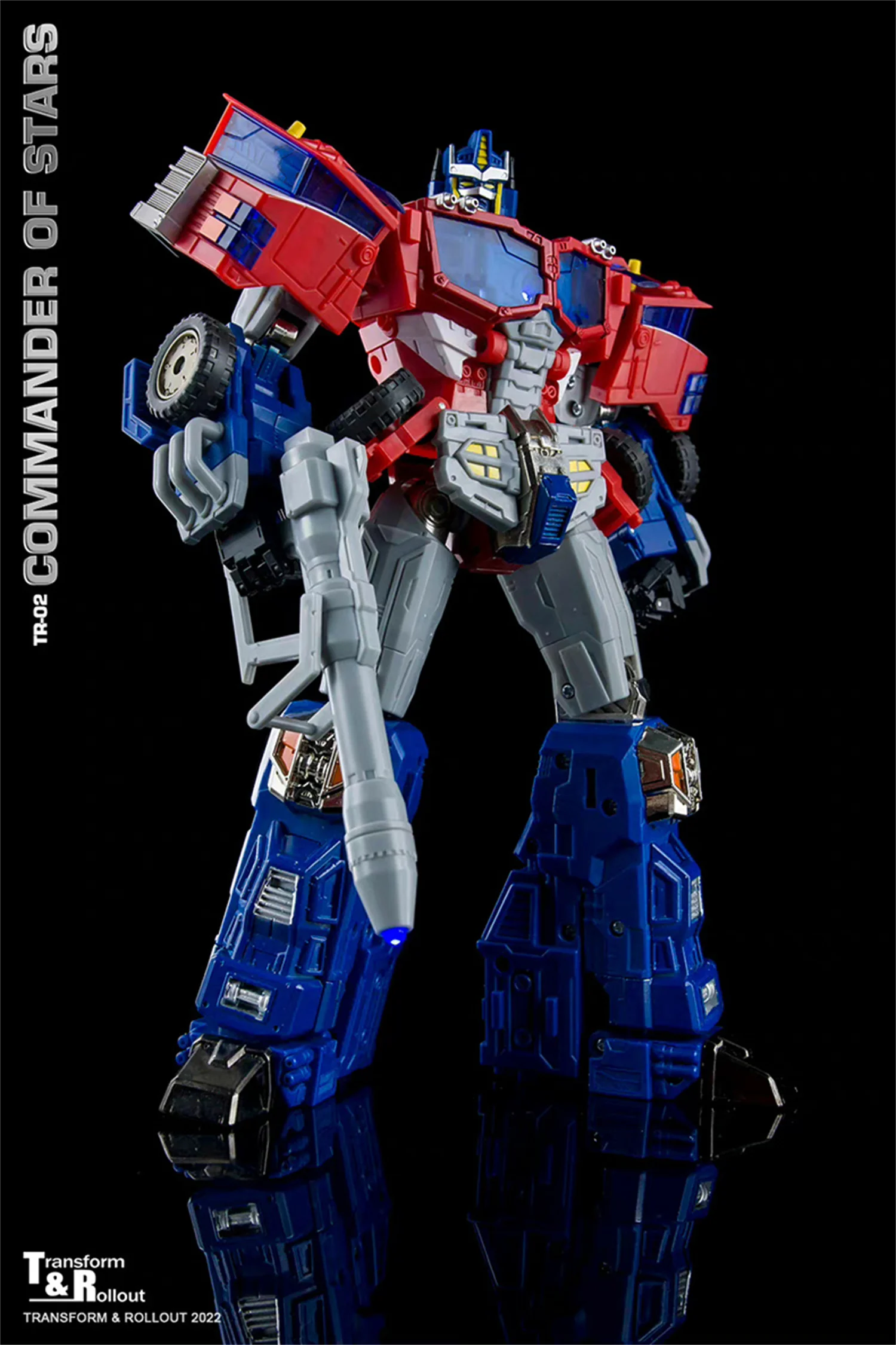 

【IN STOCK】Transformation Rollout TR-02 TR02 C Version OP Commander Deformation Action Figure