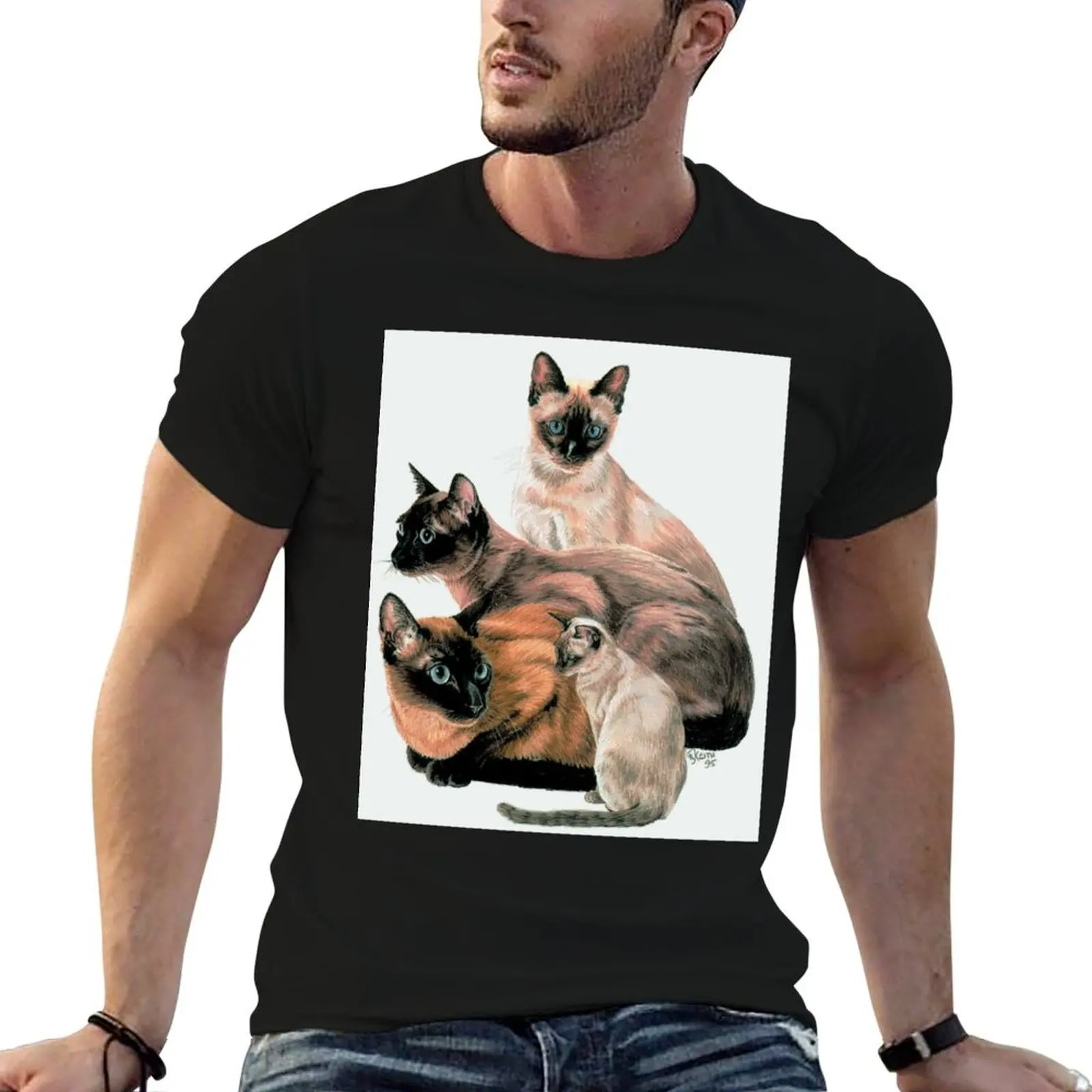 

Tonkinese Assortment T-Shirt customizeds oversizeds men clothings