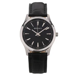 BERNY Watches for Men Classic Men's Watch Lightweight Simple Casual Business Wristwatch Waterproof
