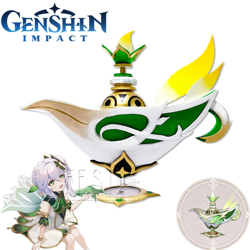 Genshin Impact Nahida Cosplay Weapons Catalyst Sumeru Lesser Lord Kusanali Thousand Floating Dreams Collection Props Accessories