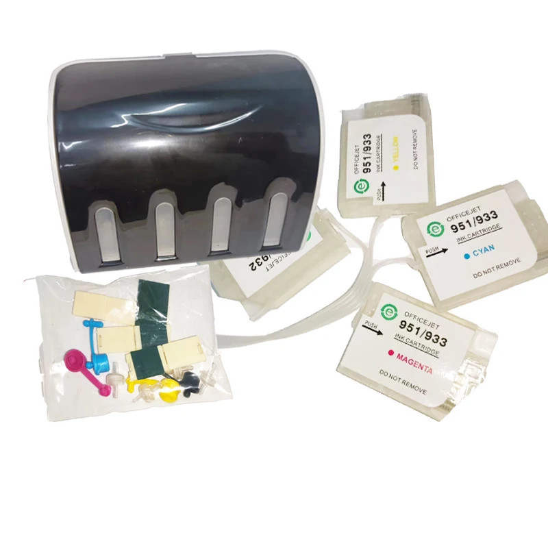 Without Chip For HP 950 XL CISS Ink System for HP Officejet Pro 8600 8100 8610 8620 8630 8615 8625 8635 276dw 251dw Printers
