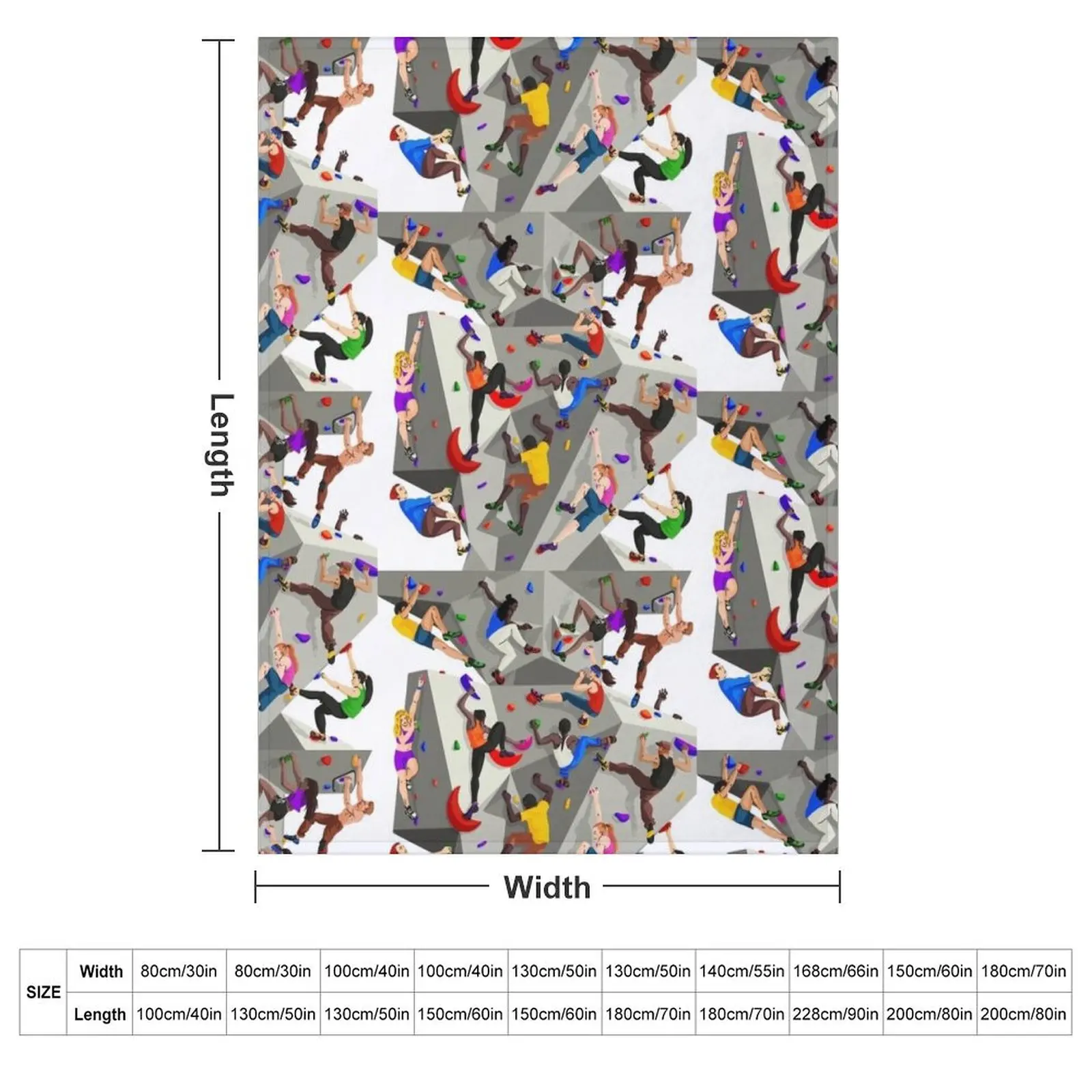 Tribute to Bouldering Throw Blanket Luxury St Comforter Bed Fashionable Luxury Throw Blankets