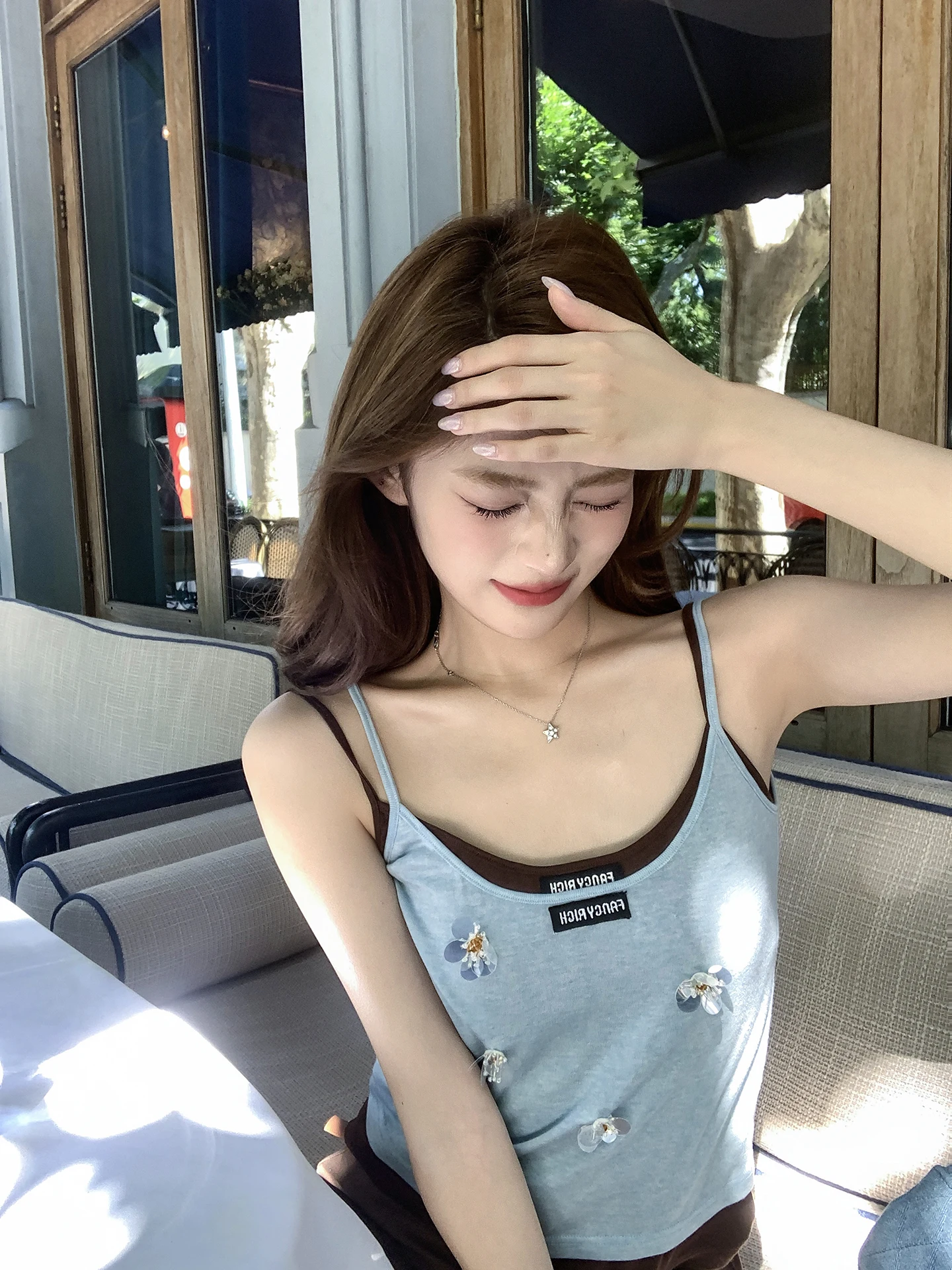 

Женский комплект безрукавки Aviva on Earth Silk Blend, летний красивый жилет с 3D цветочной вышивкой и орты, повседневная одежда