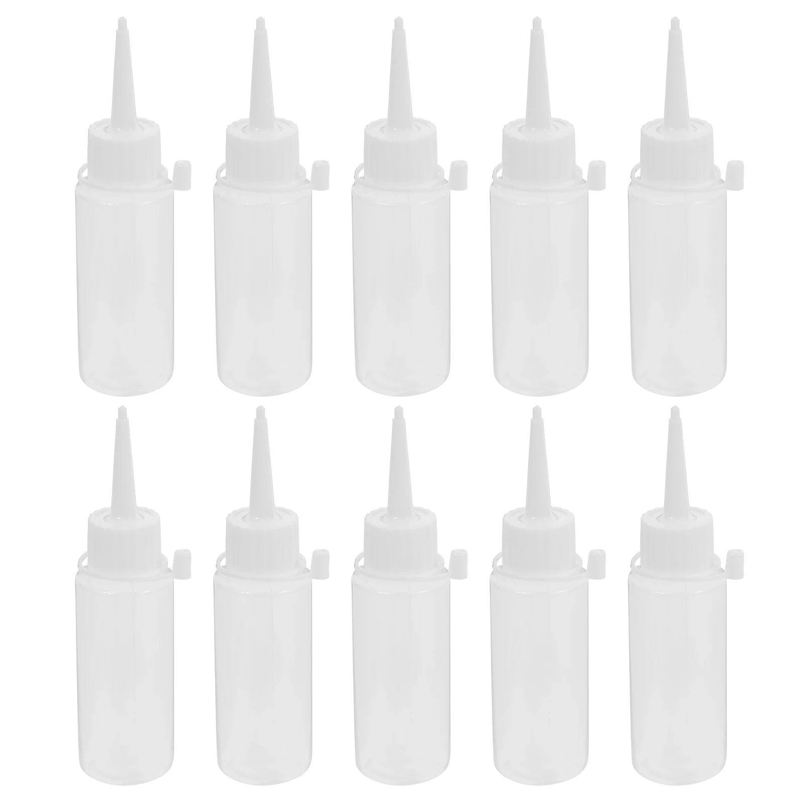 

10Pcs Plastic Bottles Clear Ldpe Soft Needle Dropper Tip for Acrylic Paint Glue Dispensing Squeeze Bottles Squeeze Paint Bottle