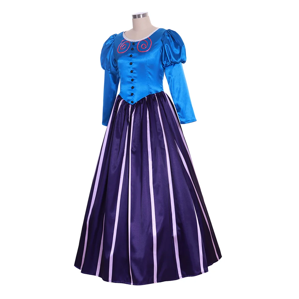 Anime Merlin Cosplay Costume Women Dress Halloween Carnival Party Outfits