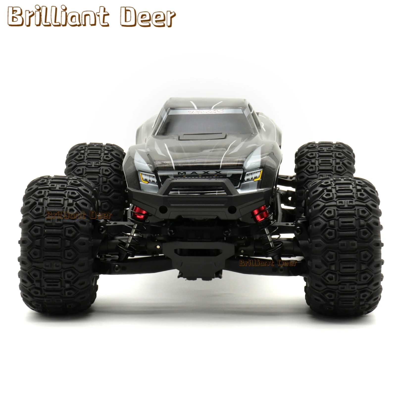 12mm Sechskant RC Reifen und Rad Upgrade Teile für Traxxas 1/10 MINI MAXX RC Monster Truck Fernbedienung Auto Modell Zubehör – Detail 9