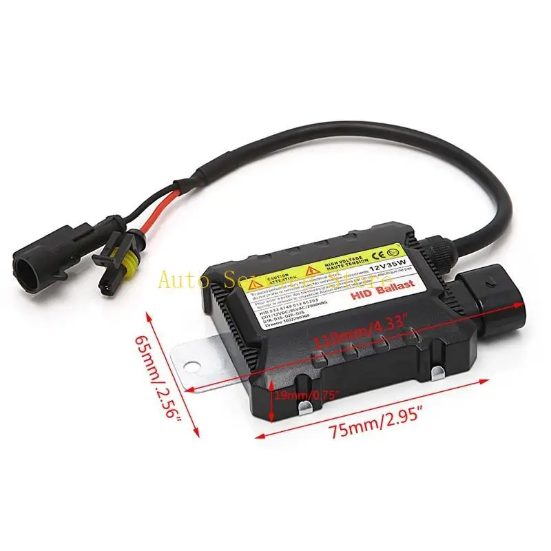 462A 12V Start Fast Start Digital Xenon Blocks Ballast for Bulb H1 KITTION