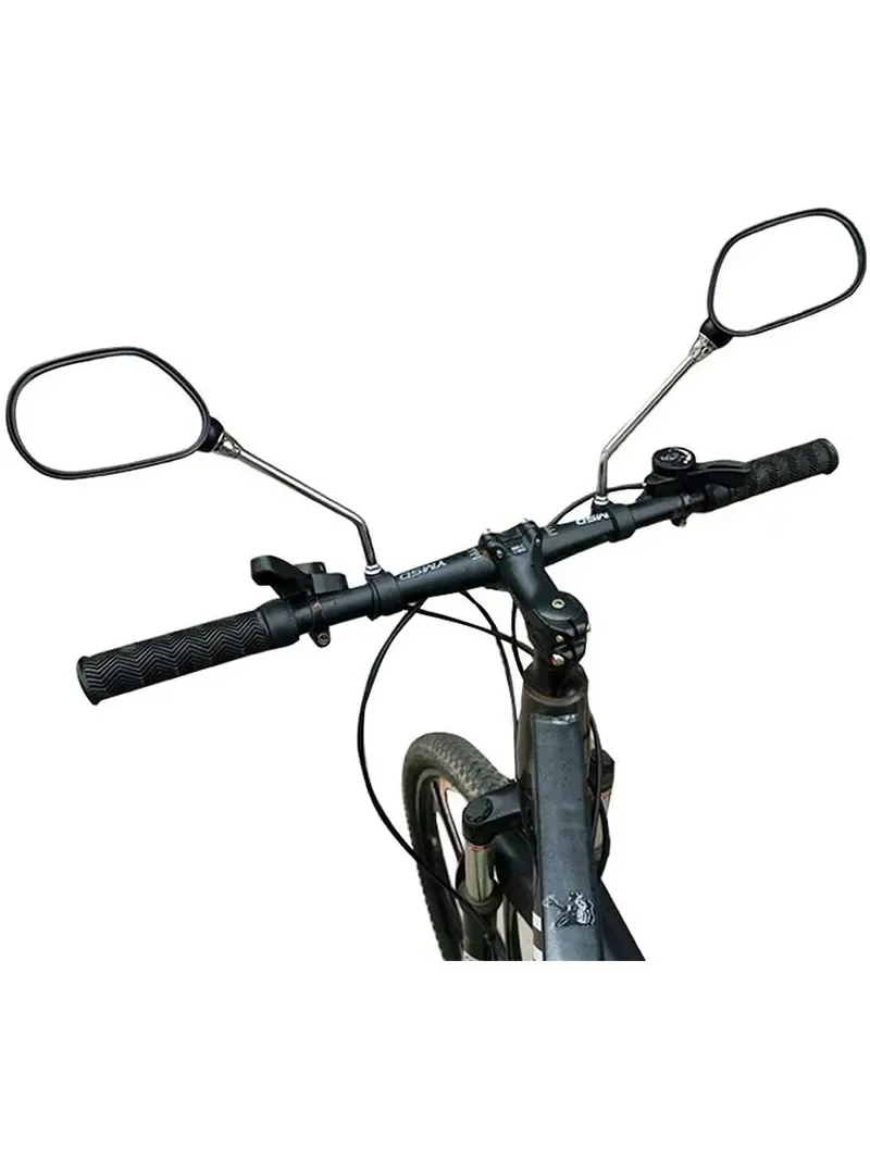 AliExpress NONE 1 Pair Bicycle Rear View Mirror Bike Cycling Wide Range Back Sight Reflector Angle Adjustable Left Right Mirrors Accessories