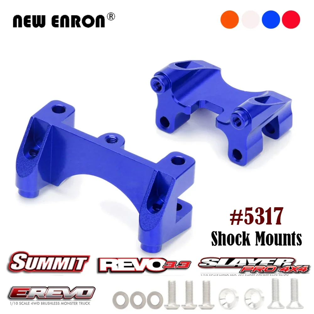 Aluminum Alloy Front Rear Shock Tower Damper Mount 5317 For RC CAR Traxxas 1/10 Revo 3.3 EREVO 2.0 Slayer Pro 4X4 Summit