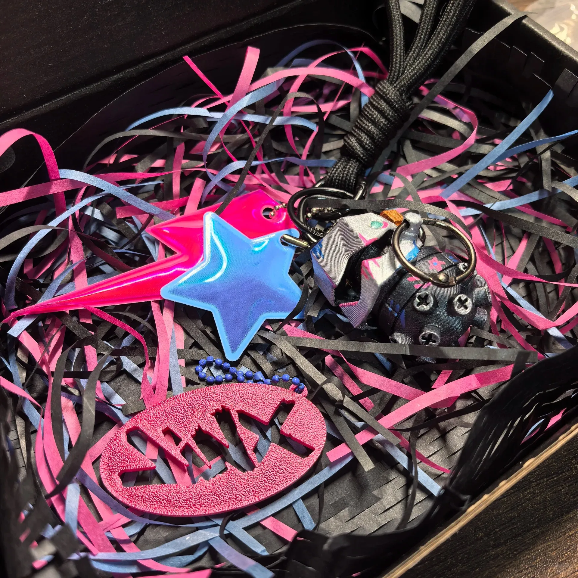 Jinx Grenade Keychain - League of Legends Arcane Accessory (In Stock) view 6