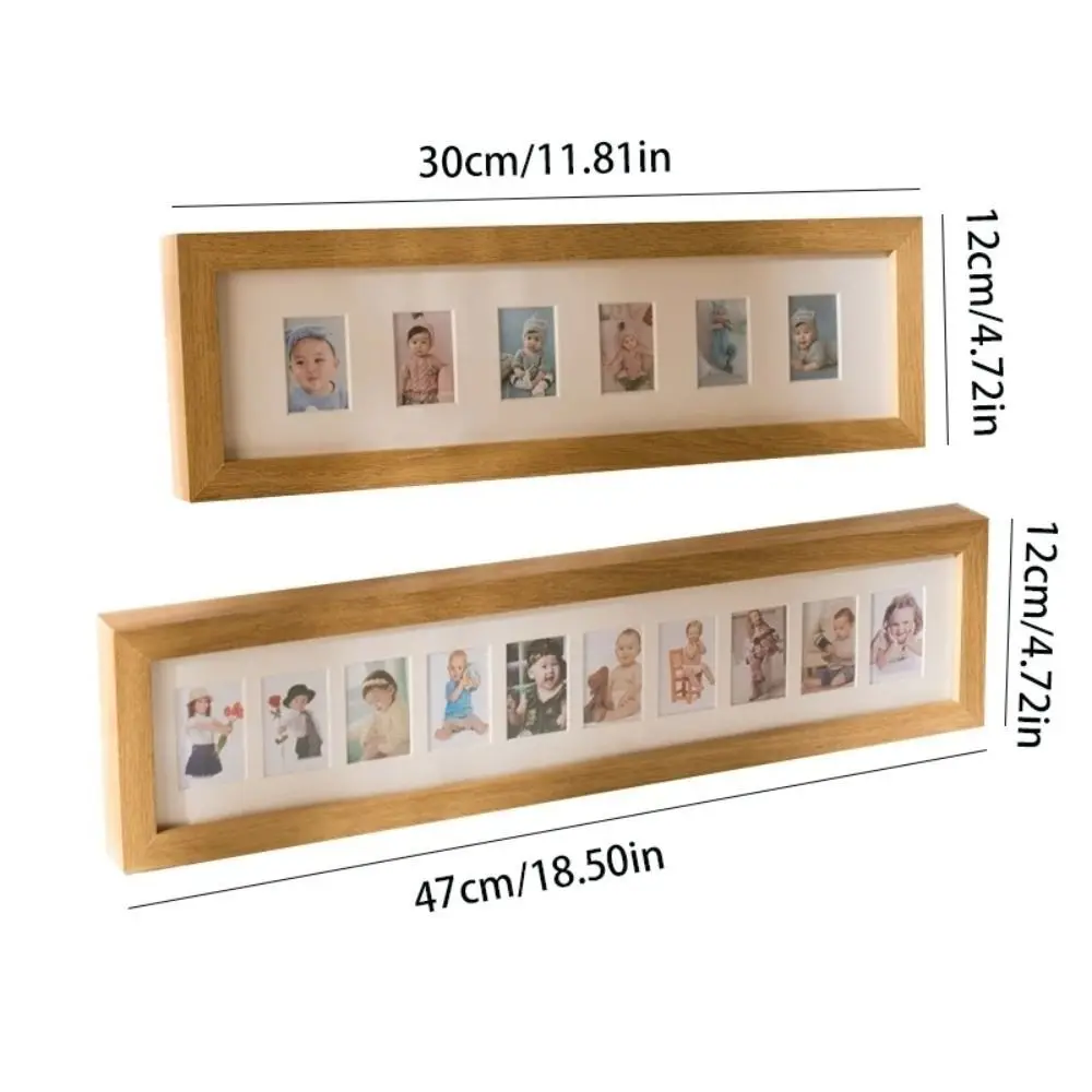 Baby Growth Photo Album Frame Mini 2 Inch 6 /10 Holes Picture Frames