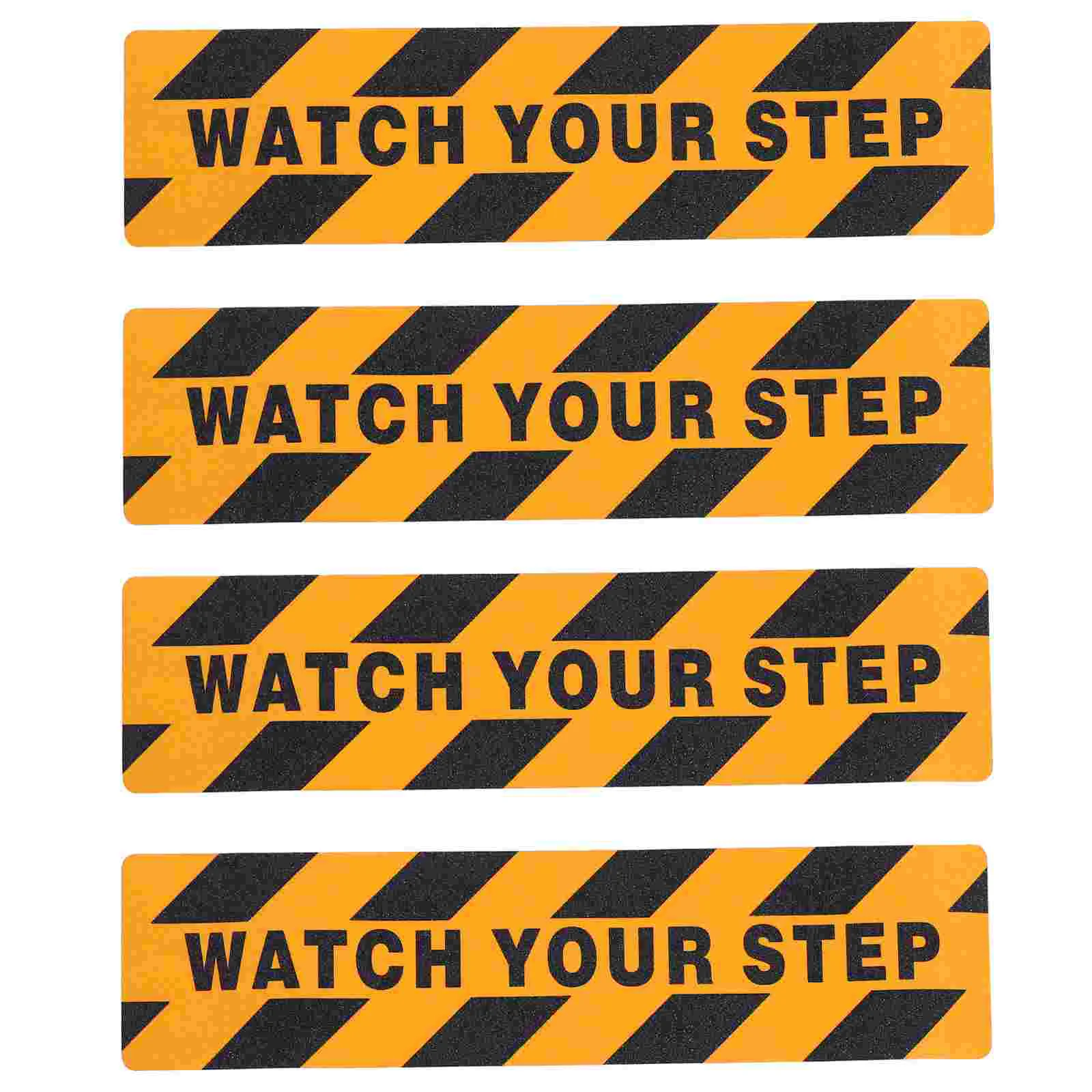 

4 Pcs Sticker Non-slip Stickers for Steps Self-adhesive Decal The Pet Anti-slip Stairs