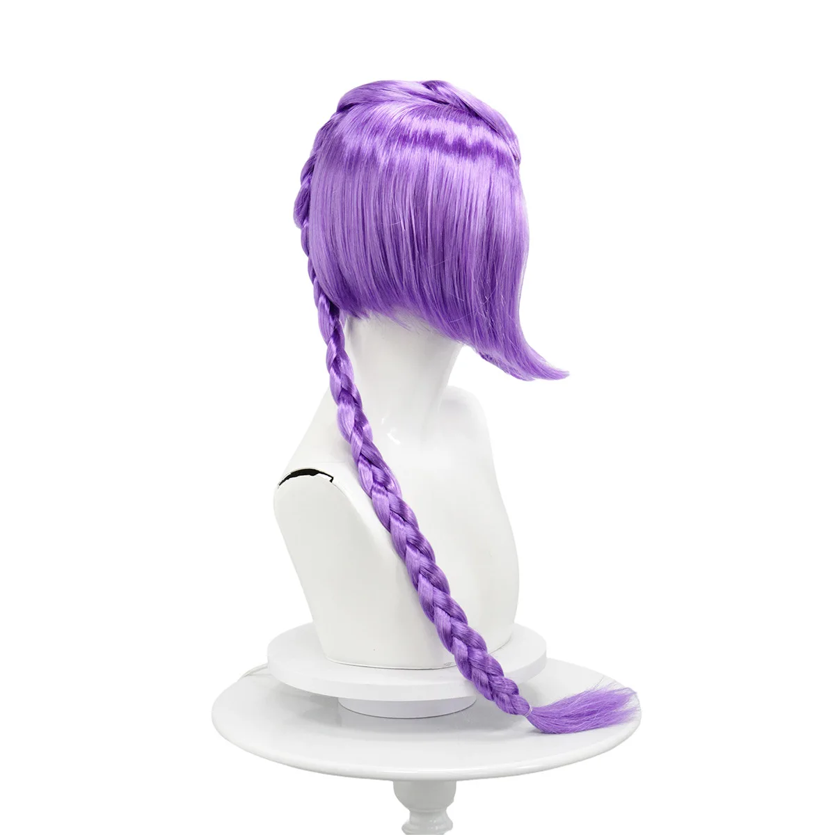 วิกผมคอสเพลย์สีม่วงรุ่นใหม่ปี 2025 สำหรับเด็ก วิกผมอนิเมะ K-POP Demon Hunters Huntr/x สำหรับแต่งกาย วิกผมสังเคราะห์ปลอดภัยสำหรับเด็ก