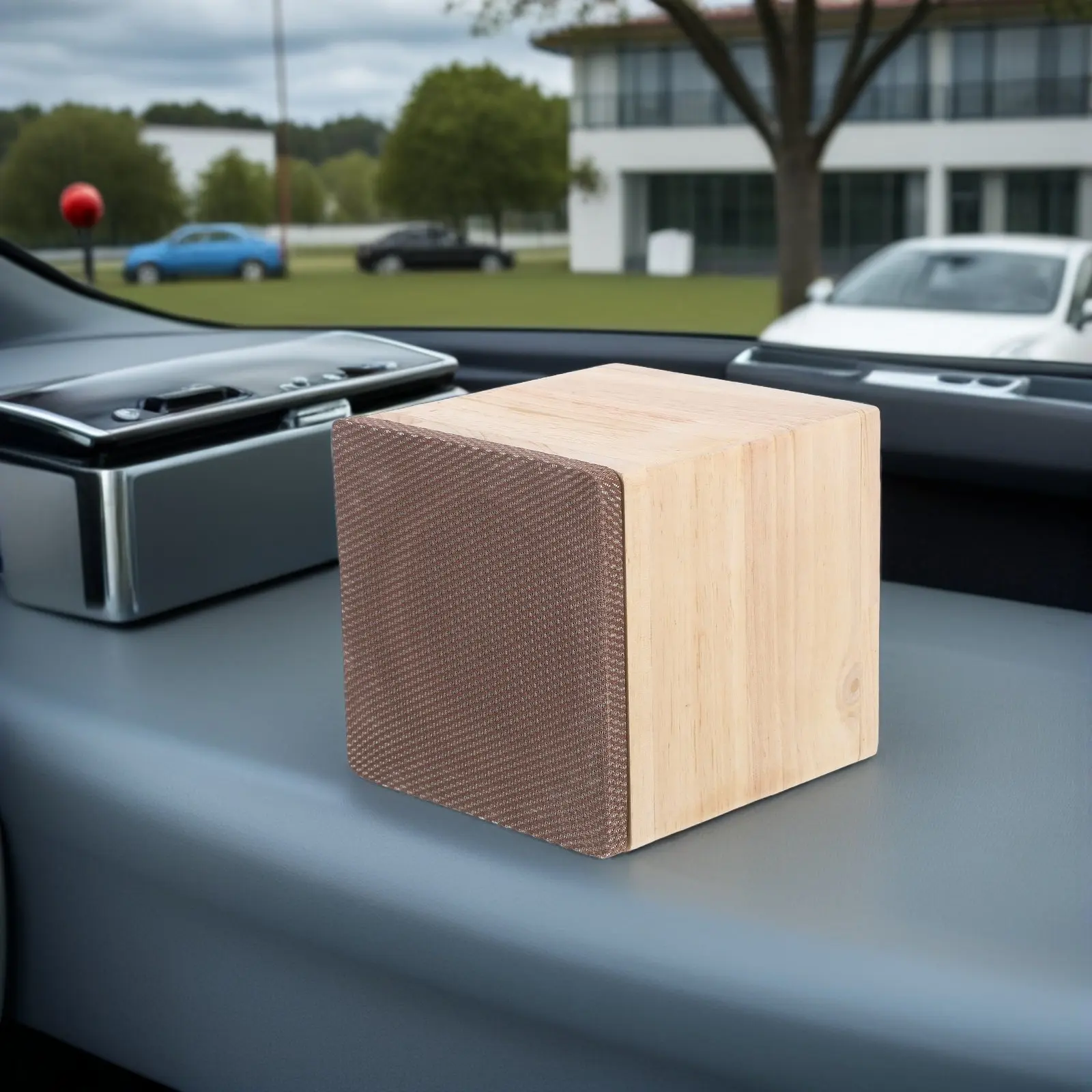 

Car Audio Wooden Box: 4-Inch Speaker Enclosure For Car Truck, Enhanced Bass Solid Wood Subwoofer Box, Auto Sound Cabinet