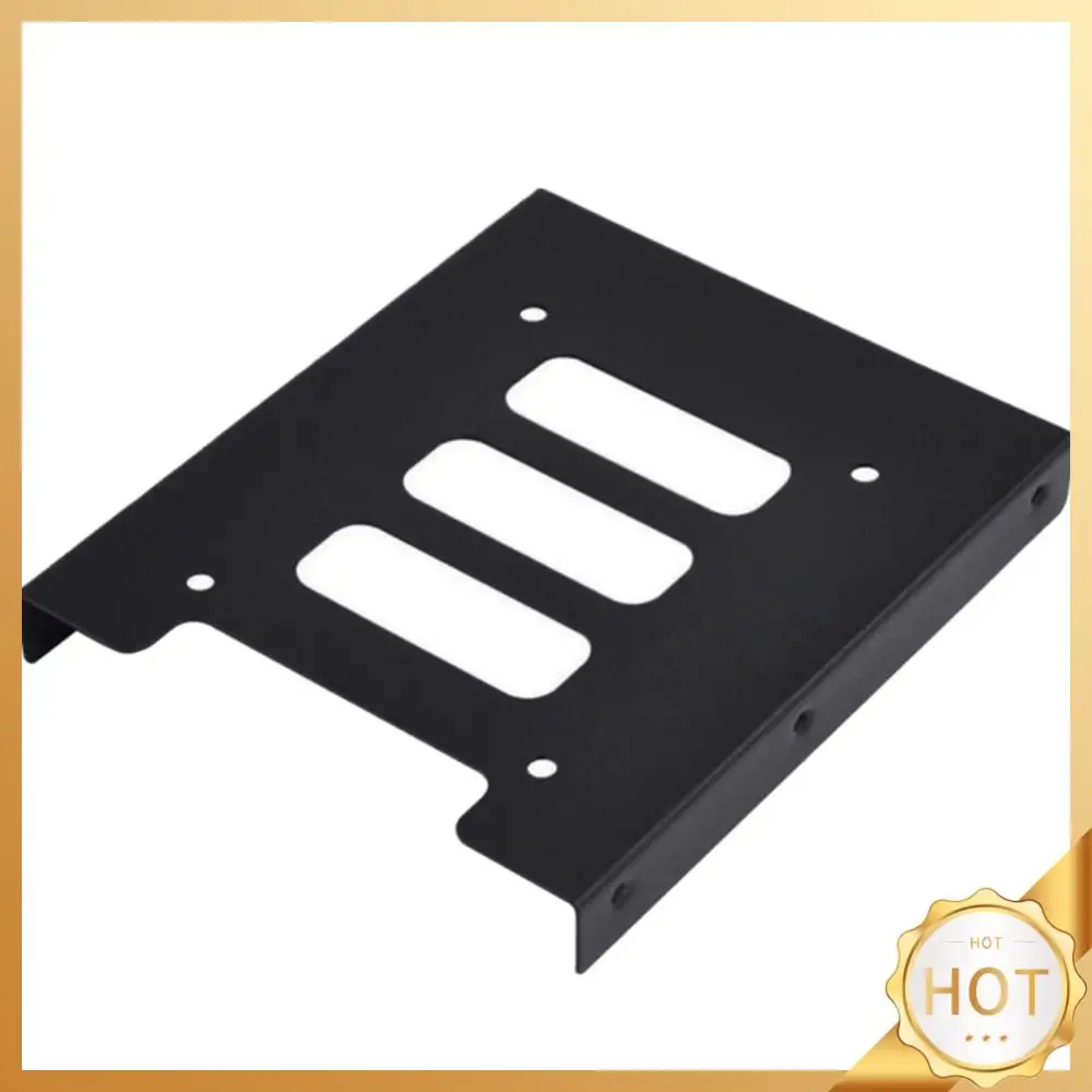 HDD SSD de 2,5 pulgadas a adaptador de montaje de Metal de 3,5 pulgadas soporte de disco duro para carcasa de disco duro de PC