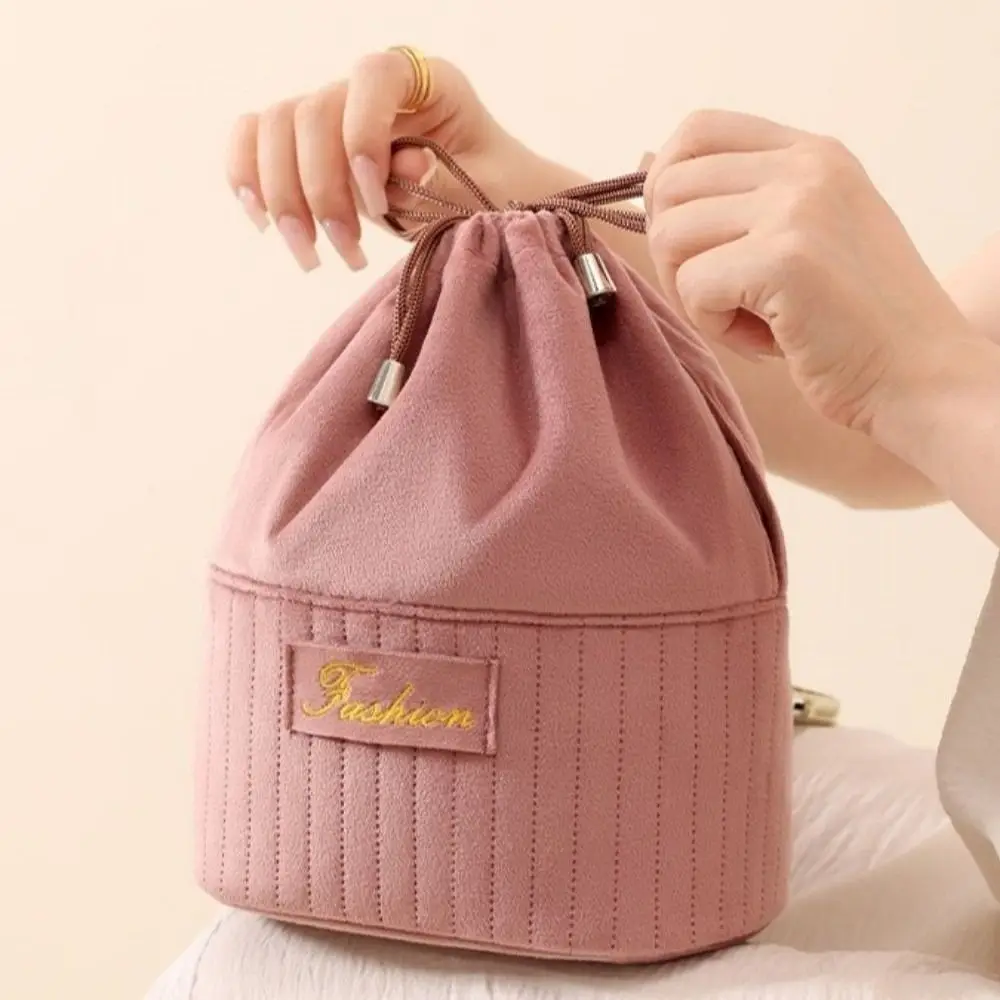 

Вместительная косметичка на шнурке с разделителями, вертикальная, утолщенная, легкая, для путешествий