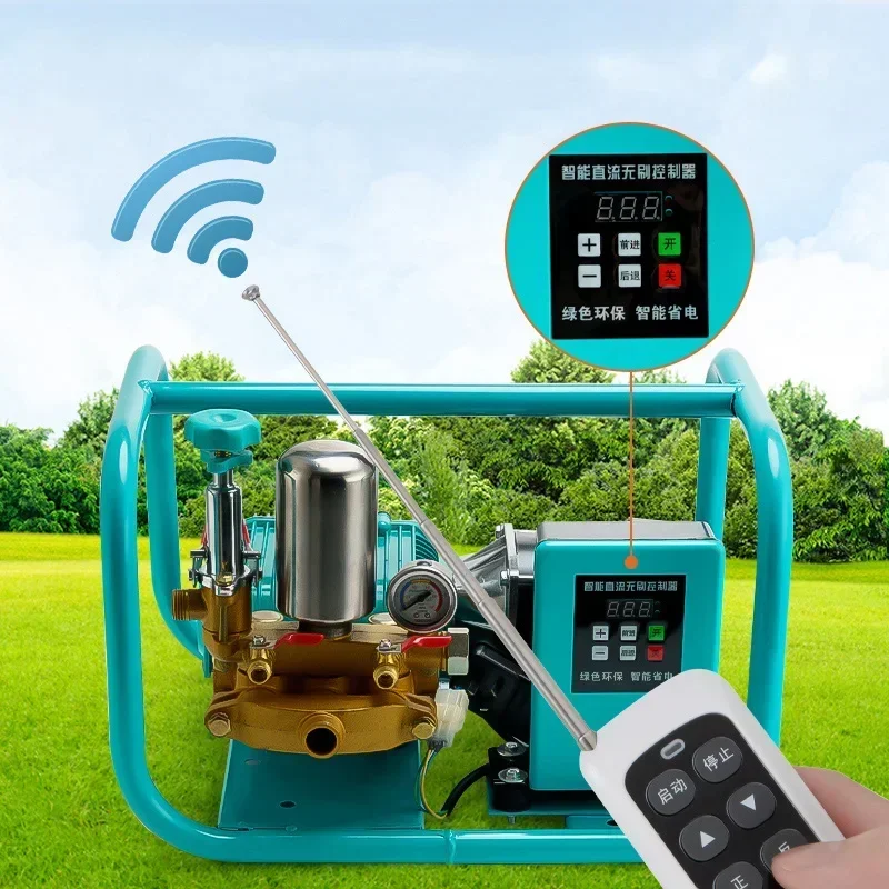 

15~25L/Min Electric Sprayer High-Pressure Sprayer Garden Greenhouse Rice Agricultural Portable Spraying Equipment