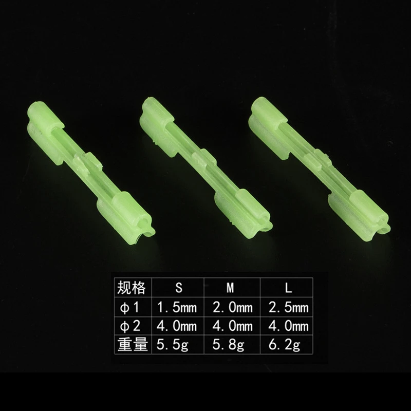 10/50PCS/lot 2.2-4.5mm Light Night Fishing Float Rod Lights Dark Glow Stick Fluorescent Lightstick Fishing Accessories  Pesca