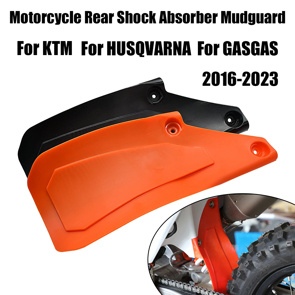 

Motorcycle Rear Fender Mudguard Plastic Kit Shock Absorber Air Box Mud Flap Splash Guard For KTM SX SXF XC XCF XCW XCFW 125-500