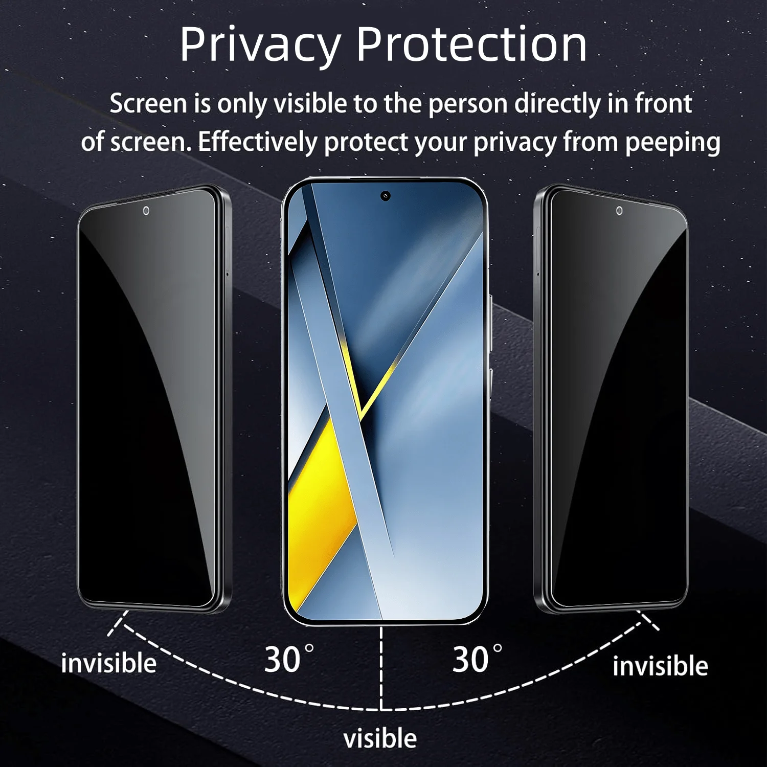 Easy Install Anti-spy Tempered Glass For Xiaomi Poco X8 Pro Max Privacy Screen Protectors For Poco F8 Pro F8 Ultra Anti-spy Film