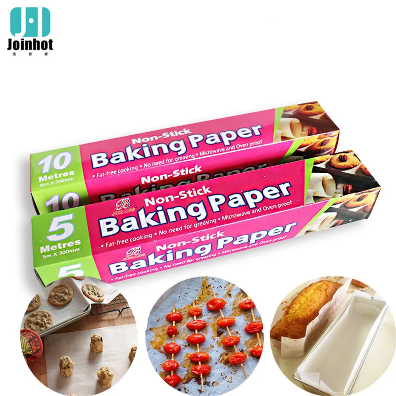 20M/10M/5M NonStick Cookie Sheet Parchment Paper Baking Sheets Pan Line Paper Oil Paper Butter Non-stick Paper