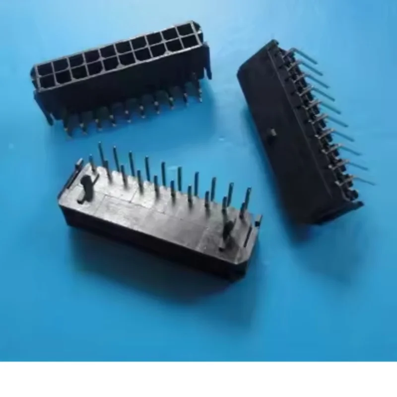 10PCS 43045‑1200 Original Micro‑Fit 3.0 3mm Pitch 12Pin Dual Row Right Angle THT Shrouded Header Wire‑to‑Board Connector In