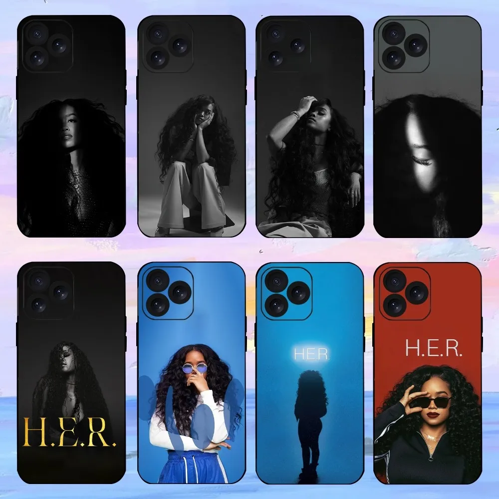 Singer H-HER I Used To Know Her Phone Case For iPhone 15 14 13 12 11 8 Mini Xr Xs X Xsmax Pro Max Plus Shell