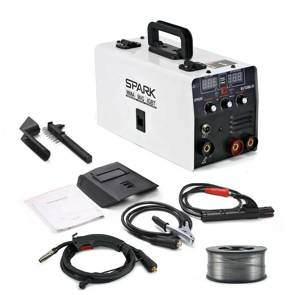 

Spark brand 3 in 1 MIG/MMA/TIG inverter welding machine 220v electric welding machines Top quality Iron welding machine