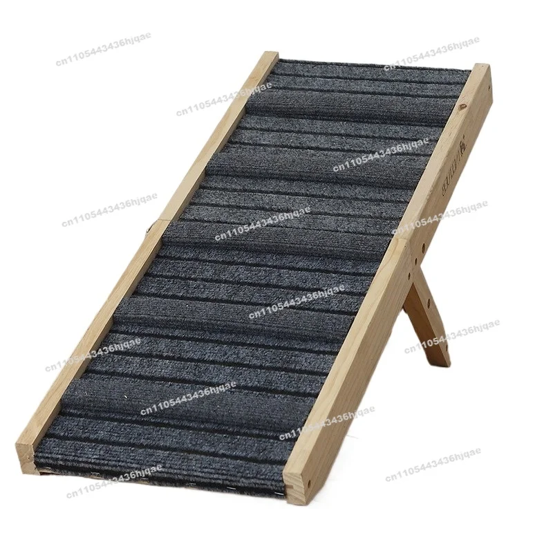 Foldable Solid Wood, Enlarged Extended Dog Climbing Frame, Claw Rack, Pet Climbing Stairs and Ladders