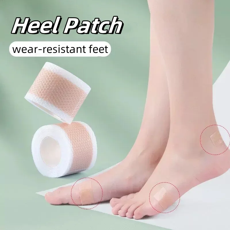 Paster Salto De Gel De Silicone Invisível, Patch De Salto Portátil, Anti-Abrasão Pé Artefato, Alívio Da Dor, Sapatos Adesivos, Patch De Sapato