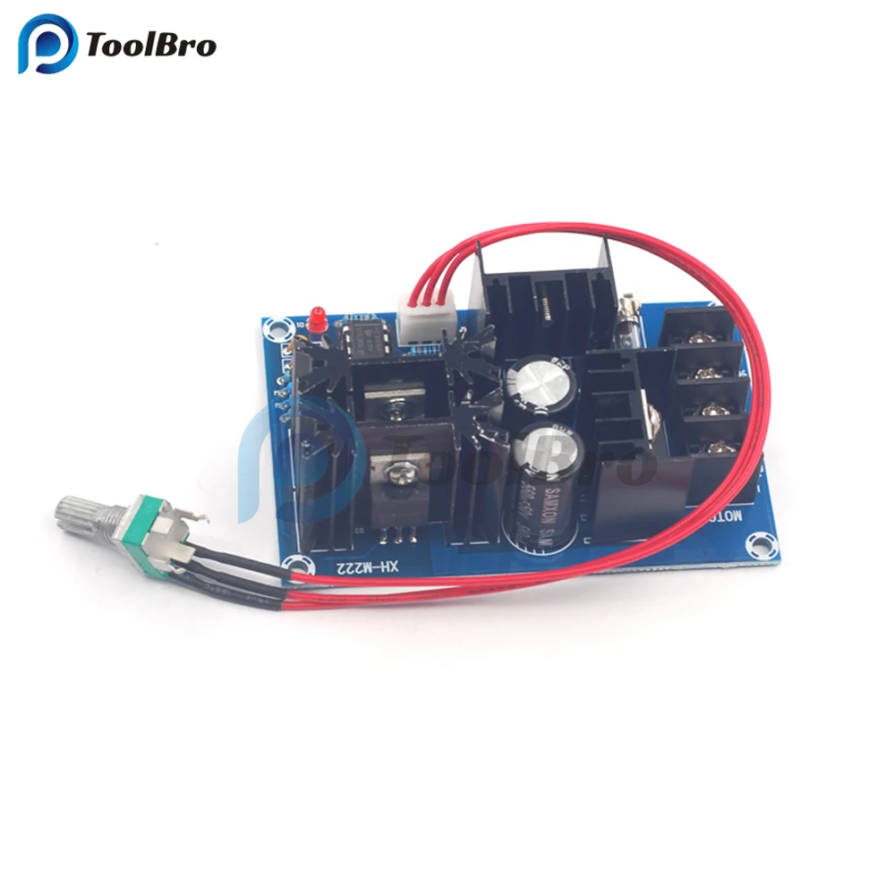 800W 20A PWM DC Motor Speed Controller DC 12-40V 0-100% High Power Motor Regulator Governor Duty Cycle with Switch