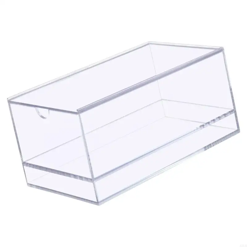 Klare Mahjong-Karten-Aufbewahrungsbox aus Acryl mit staubdichter Abdeckung für die Präsentation und Schutz für Mahjong-Fliesen. – Detail 8