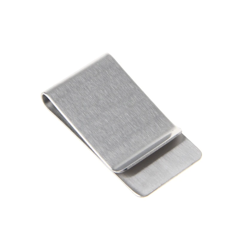 High Quality Money Clip Credit Card Holder Wallet New Stainless Steel