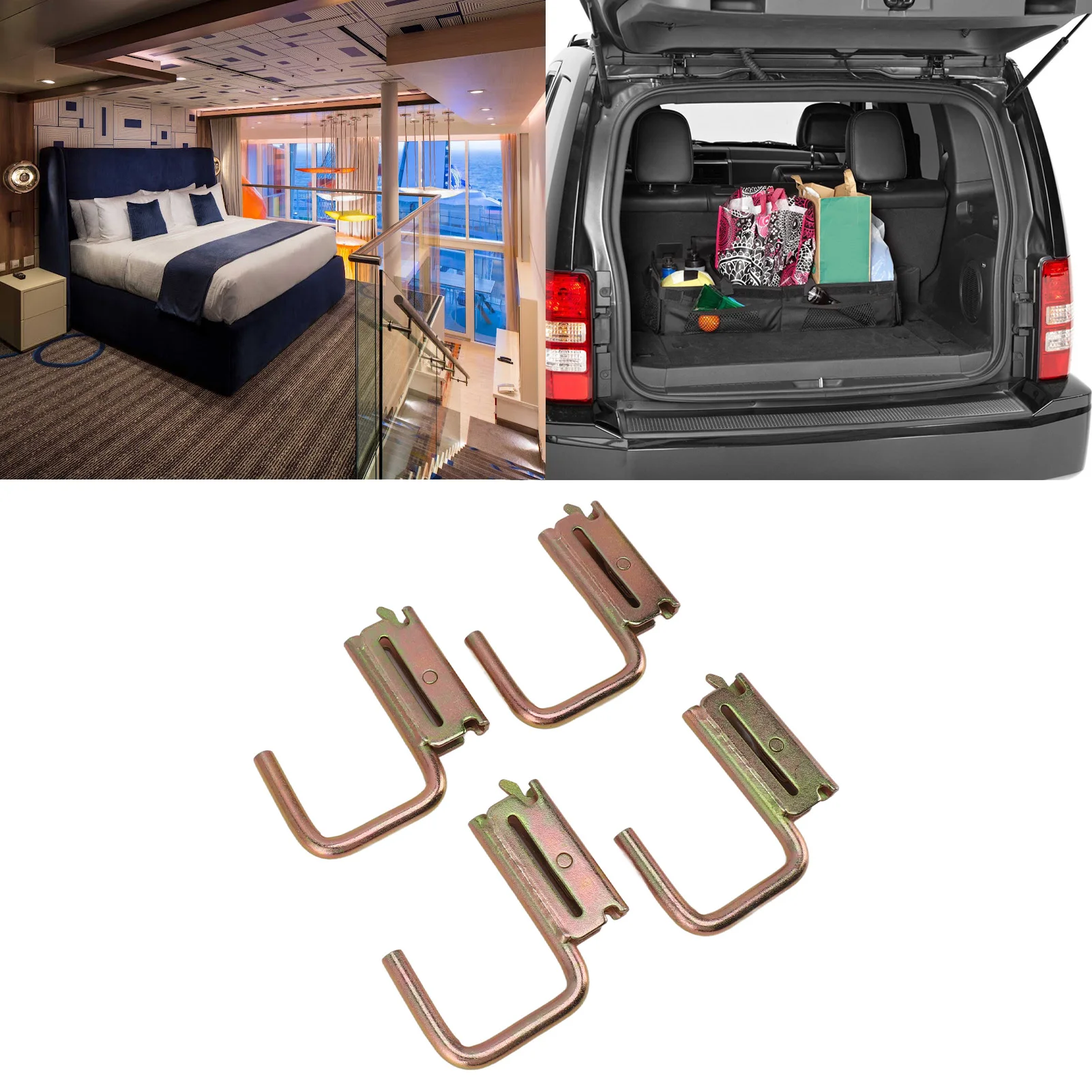 

Крючки для E-образного профиля (E-Track), максимальная нагрузка 1200 фунтов, J-образные крючки для E-Track, аксессуары для автодомов, морского транспорта, спален, пикапов