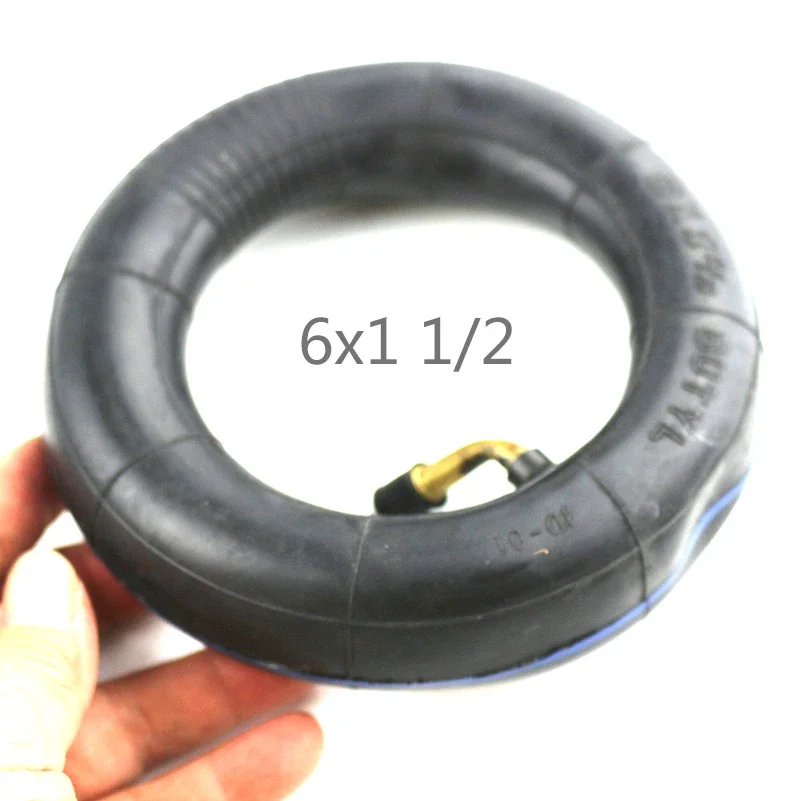 Free Shipping 6X1.5 Tires 6 Inch Tyre & Inner Tube Set Hub Electric Scooter Wheel Chair Truck 6x1 1/2