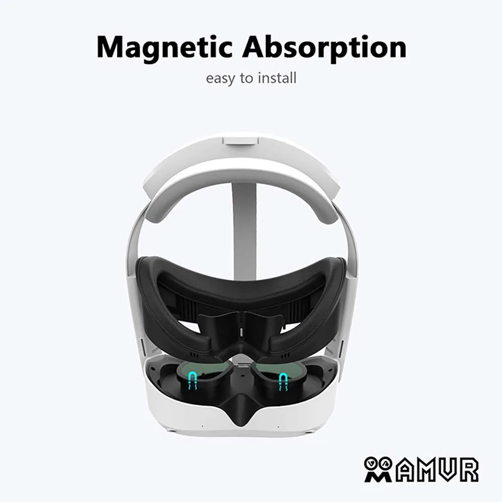 Braket Wajah VR Pengganti Penutup Masker Mata Wajah Kulit PU untuk Aksesori Penutup Pelindung Kacamata PICO 4/4 Ultra/Pro VR