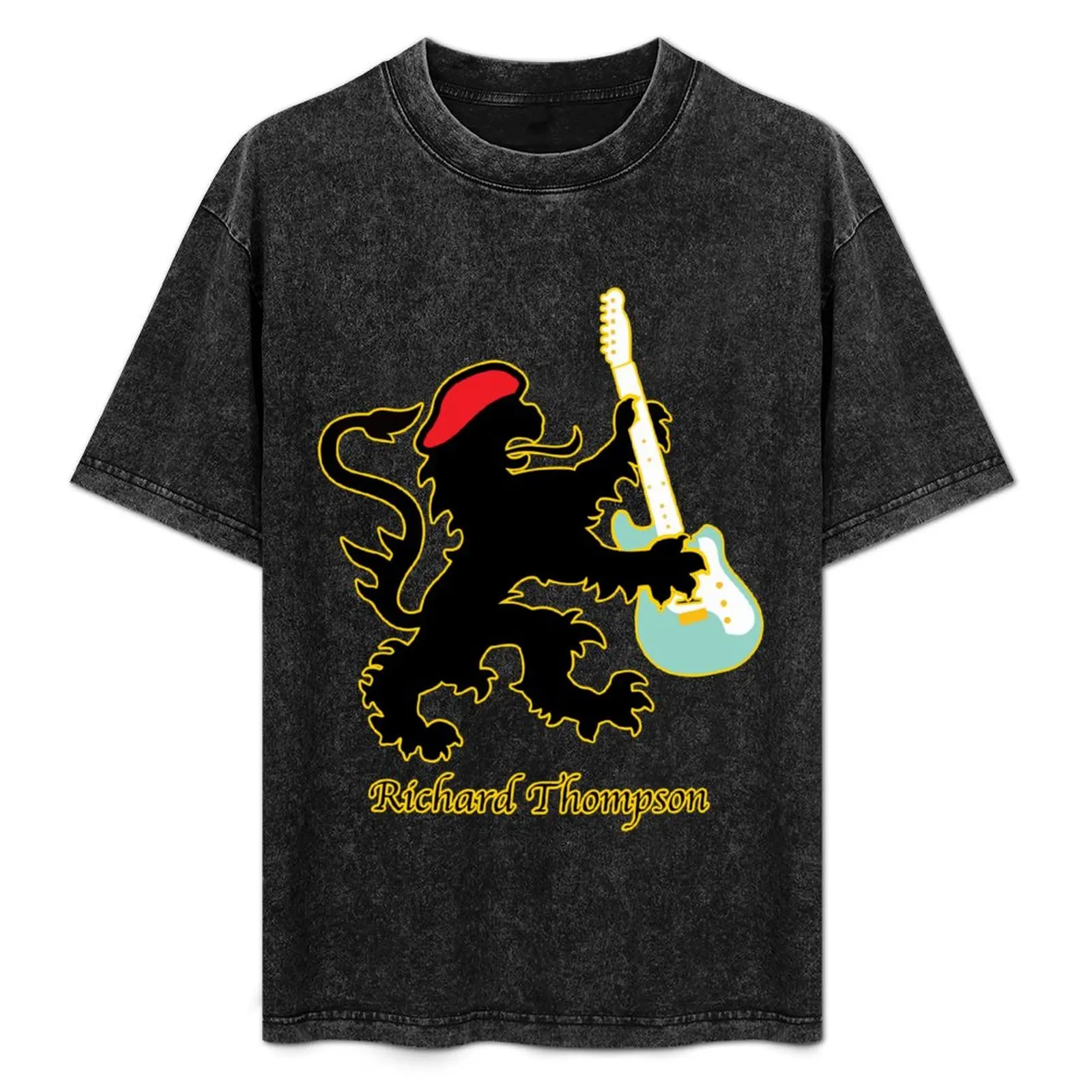 

Richard Thompson T-Shirt anime t shirts sublime Short sleeve tee plus size men clothing