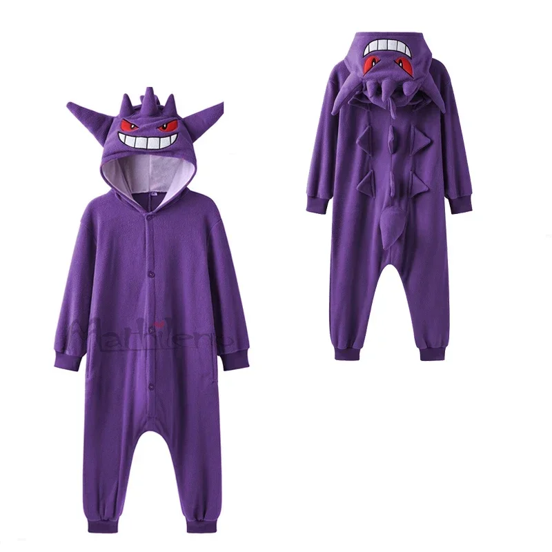 Cute Onesie for Kids Cosplay Costume Halloween Pajamas One-Piece Pajamas Christmas Boy Girl Full Body Clothes Winter Homewear