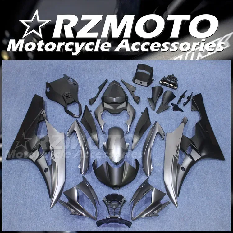 

4Gifts New ABS Motorcycle Fairings Kit Fit For YAMAHA YZF- R6 2006 2007 06 07 Bodywork Set Custom Gray Matte