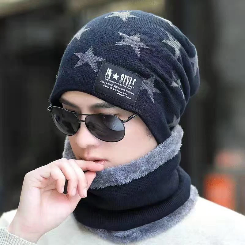 

Balaclavas Winter Anti-cold Hat Polar Fleece Thicken Warmth Cap For Men Women Headgear Cycling Windproof Hat&scarf