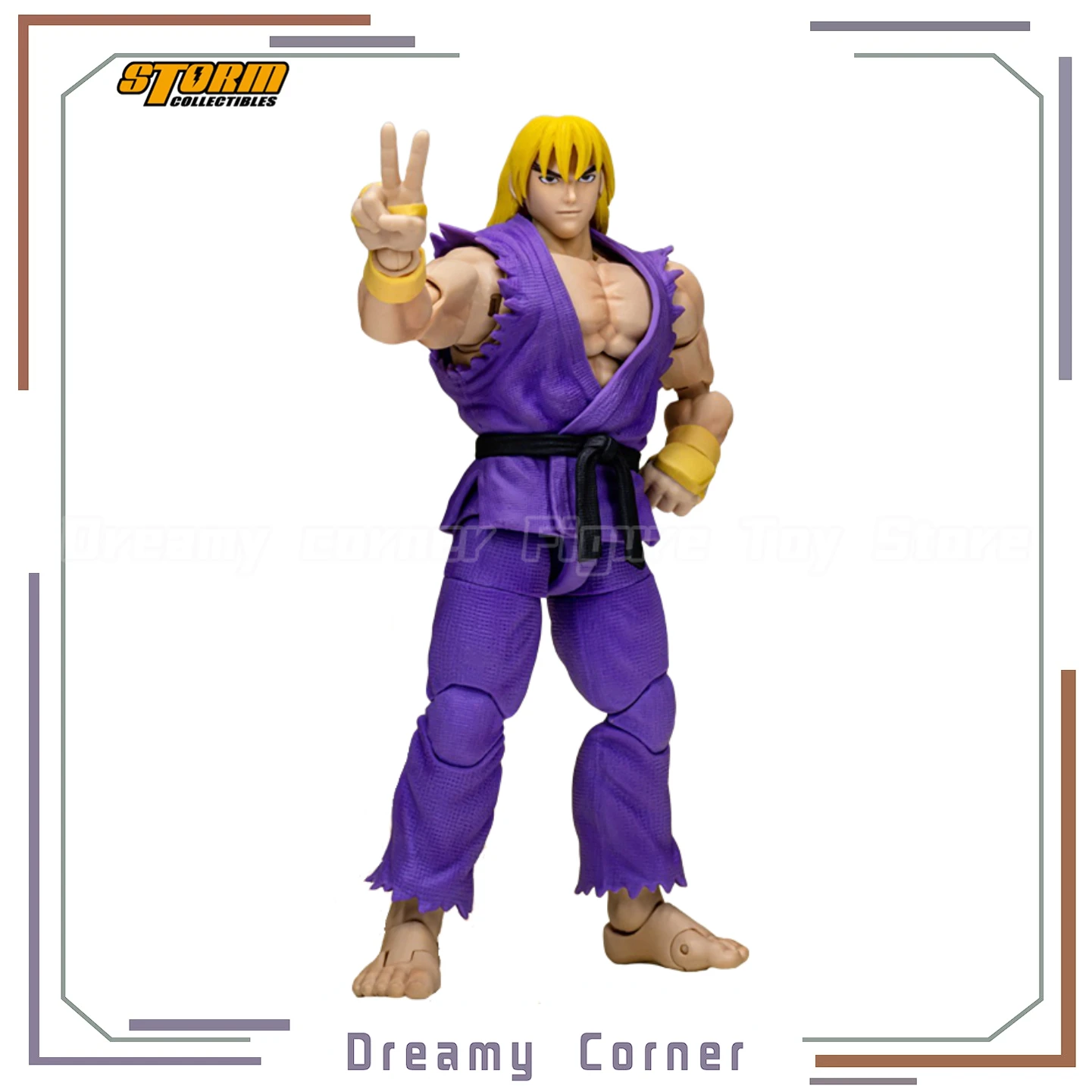 【En Stock】 coleccionables originales de tormenta STORM ARENA Street Fighter Alpha 3 Ken Masters 1/12 figura de acción colección de adornos de juguete