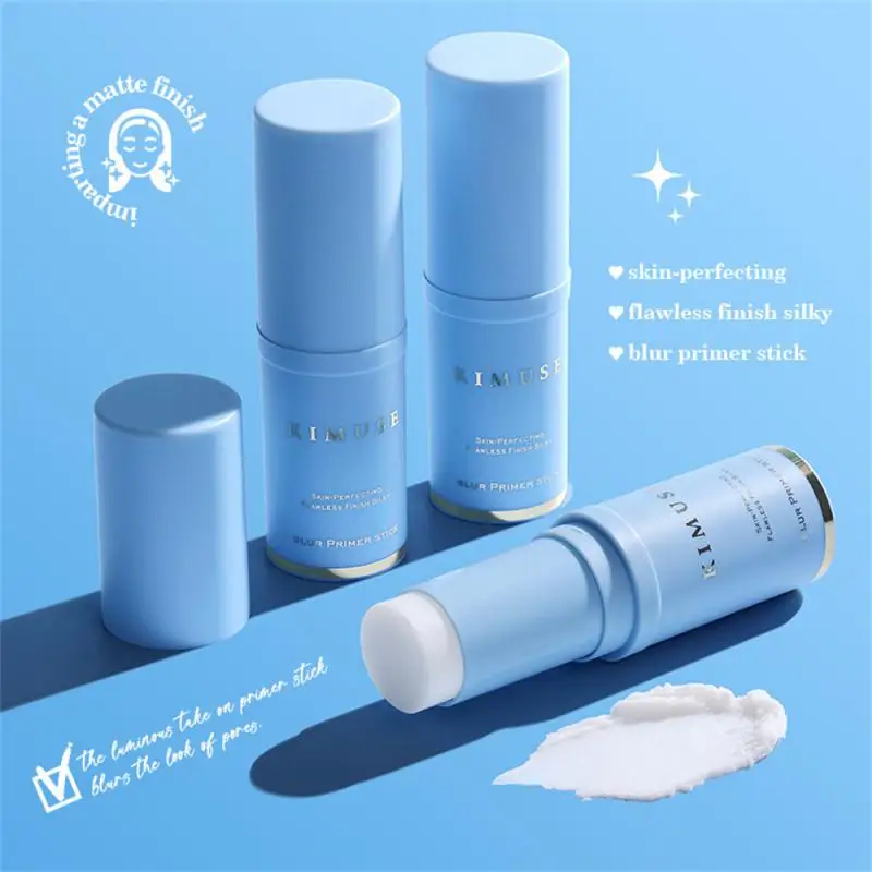 Portable Makeup Primer Stick Brighten Skin Face Base Cream Face Makeup Makeup Base Modify Skin Tone Cosmetics Blue Moisturizing