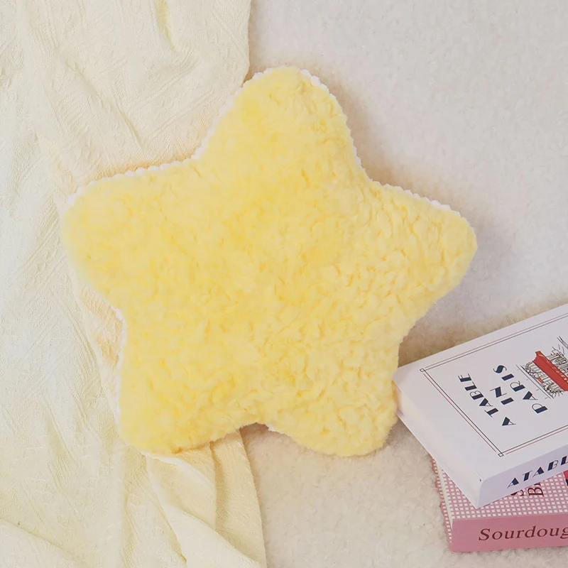 심플한 하트 모양 별 모양 쿠션 거실 소파 소녀들 침대용 및 침대 옆 쿠션으로 사용 가능