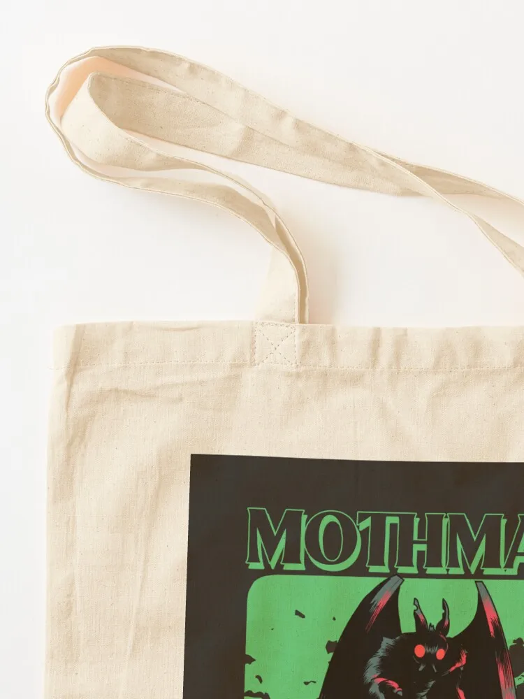 MOTHMAN BELIEVES IN YOU Tote Bag women bag Big bag women Lady bags Portable shopping