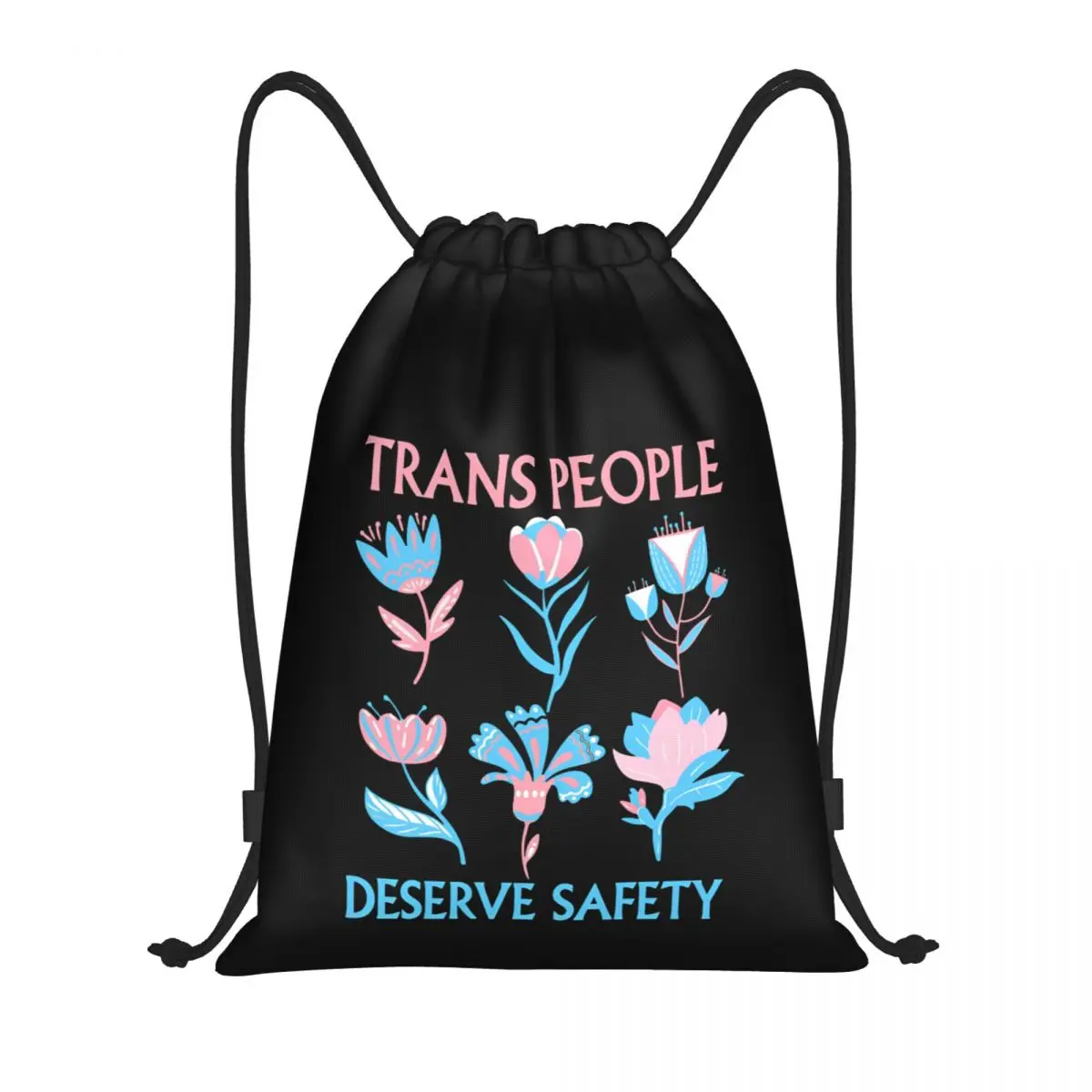 

Ретро цветок защищает куклы, рюкзак на шнурке, спортивный рюкзак для спортзала, сумка на шнурке для езды на велосипеде