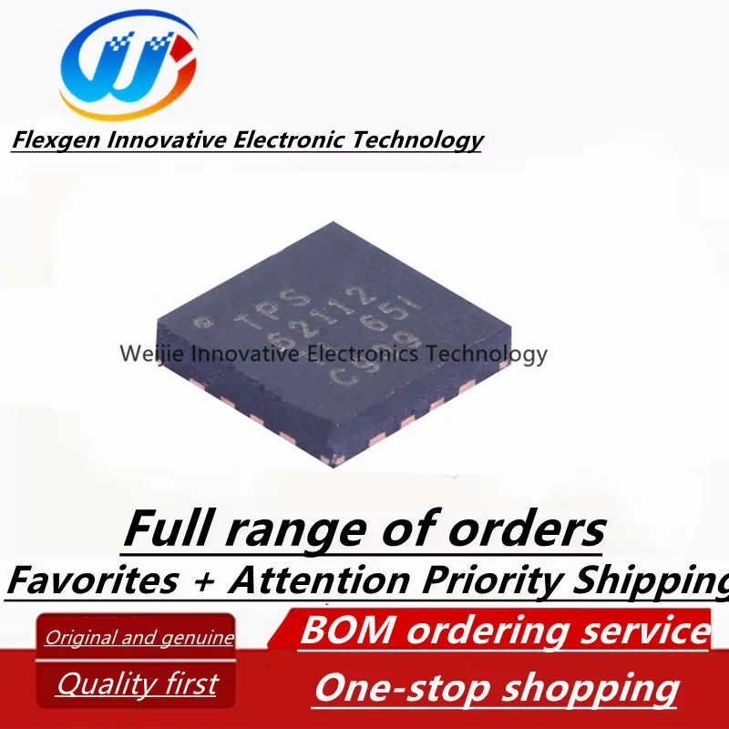 TPS62112RSAR Package QFN16 TPS62112 DC-DC Power Chip
